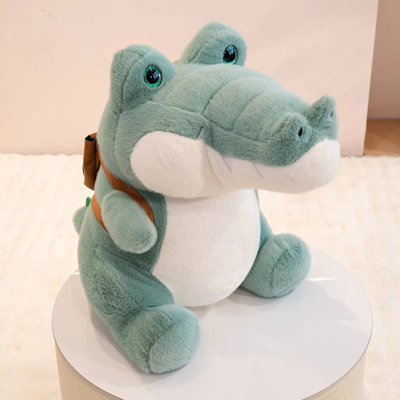 Plush crocodile, 20 to 45 cm tall