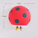 Silicone Night Light for Baby's Room in Ladybug Shape