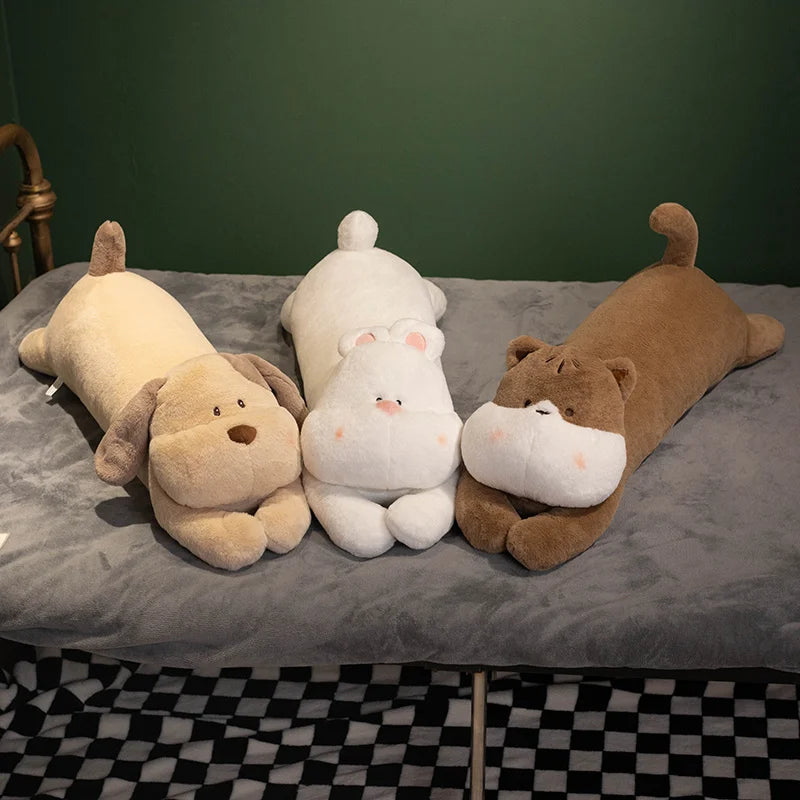 Cão de pelúcia comprido