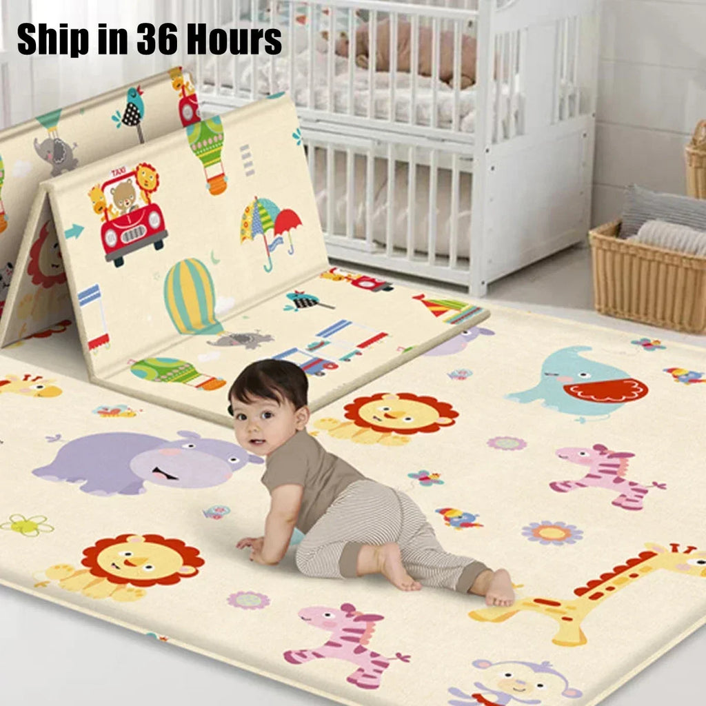 Non-toxic Foldable Activity Mat For Babies And Children - 180*100