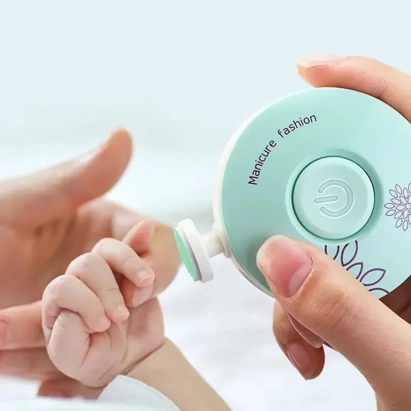 Electric nail clipper for newborn babies