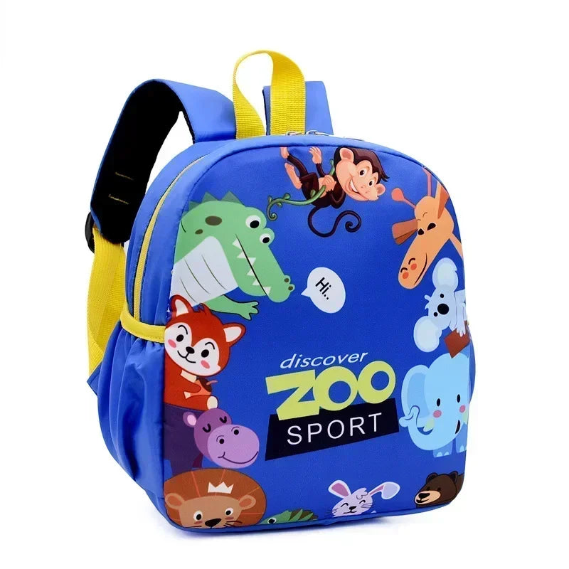 Cute Cartoon Dinosaur Preschool Backpack (Waterproof)