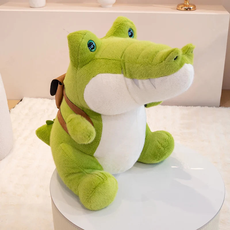 Plush crocodile, 20 to 45 cm tall