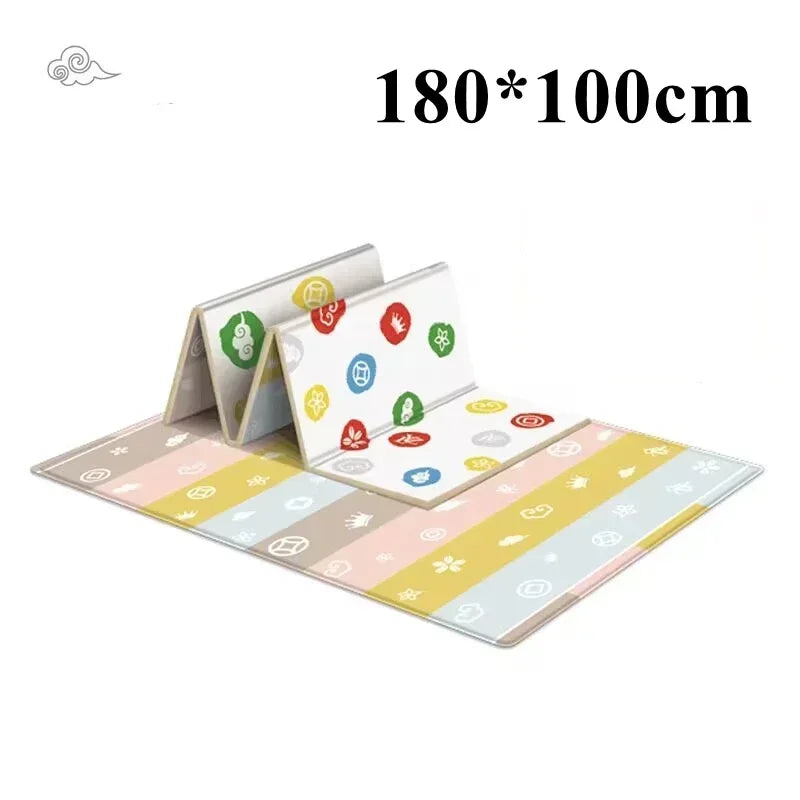 Non-toxic Foldable Activity Mat For Babies And Children - 180*100