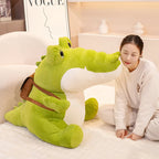 Plush crocodile, 20 to 45 cm tall