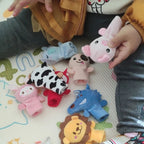 Cute Animals on Your Fingers: Plush Finger Puppets for Storytelling