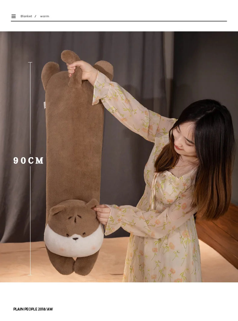 Cão de pelúcia comprido