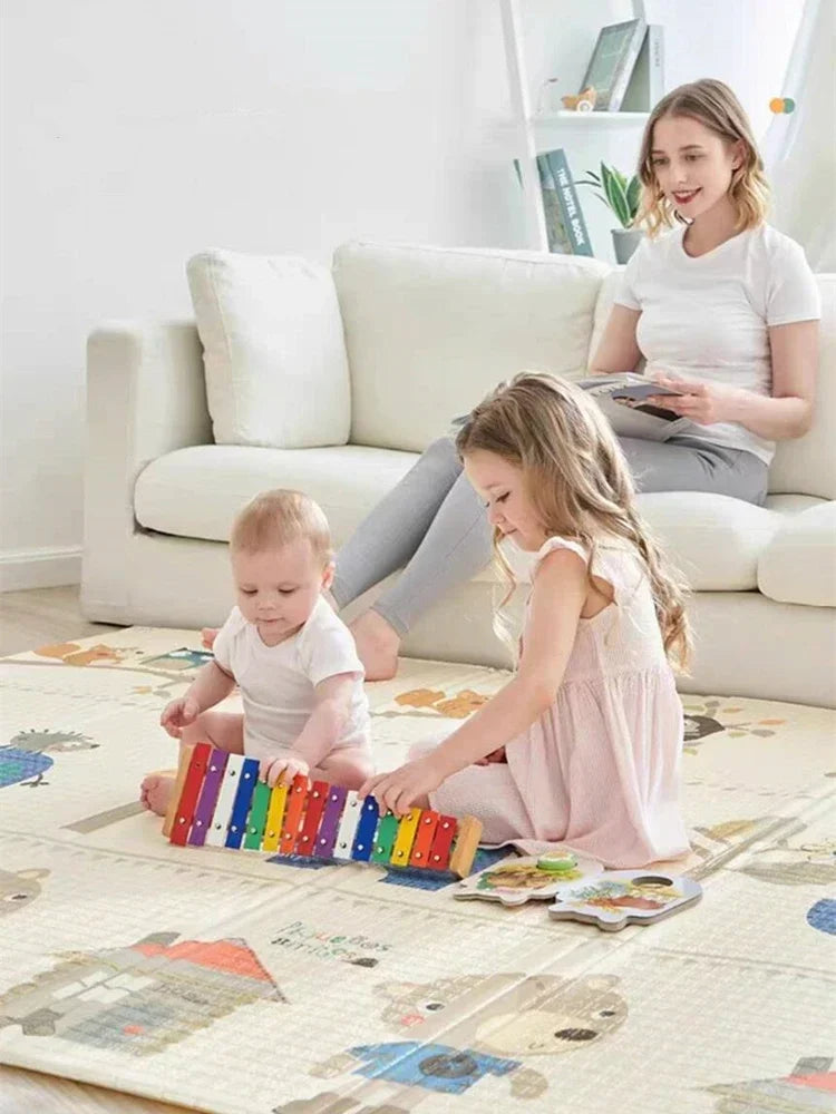 Non-toxic Foldable Activity Mat For Babies And Children - 180*100