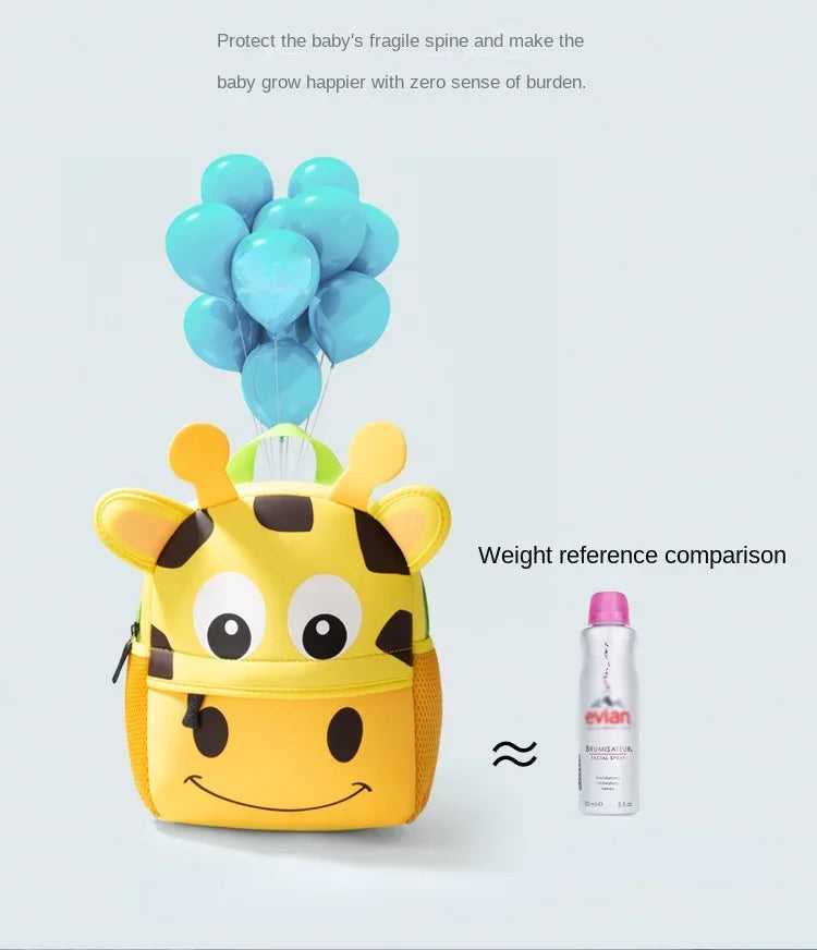 Cute 3D Animal Toddler Backpack (Kindergarten/Daycare)