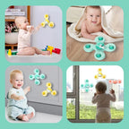 3-piece set of baby bath toys